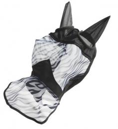 Остатки в наличии! Капор (маска) антимоскитный Zebra, с ушами и защитой носа арт.2604